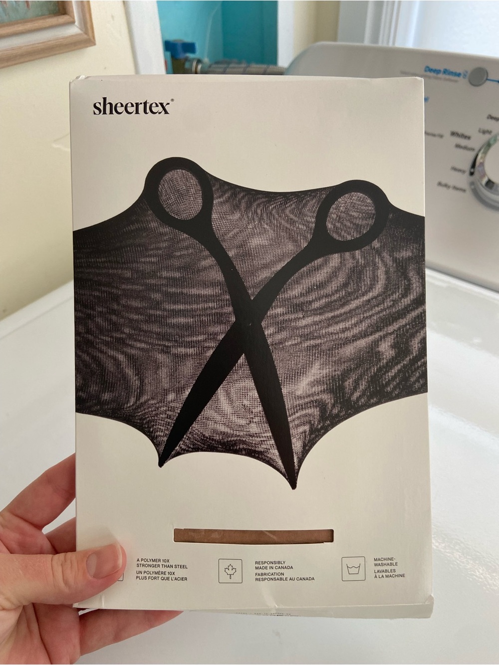 NIB Sheertex Rip-Resistant Nude Colored Tights Size XL